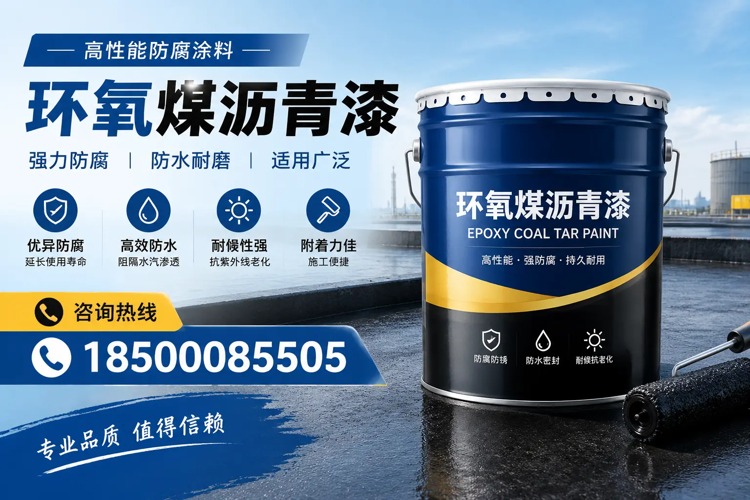 环氧煤沥青漆的主要成分与功能,潜江用户深度了解